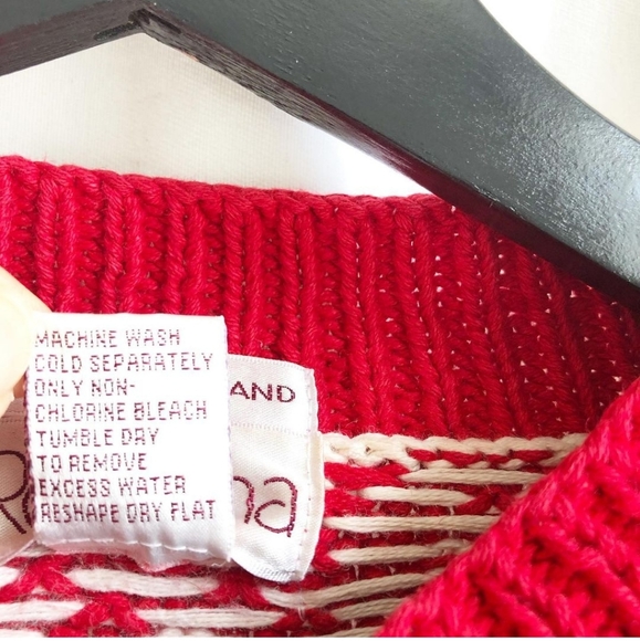 Vintage Rosanna hand knit - Picture 3 of 4